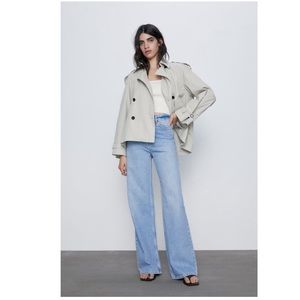 Zara high waist wide legged Jeans